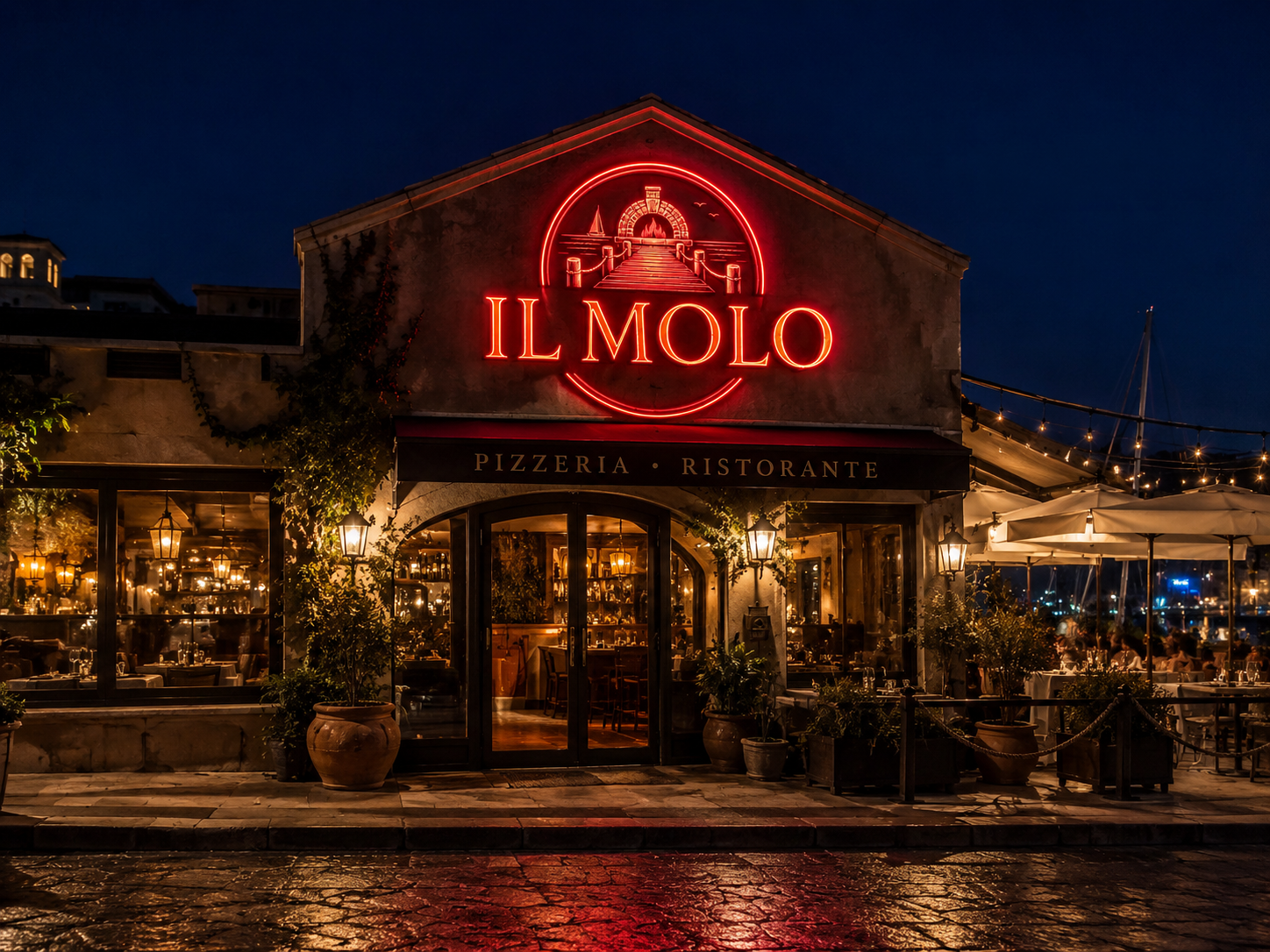 Atmosfera Pizzeria il molo